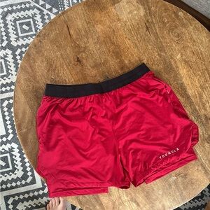 YoungLA Red Mens Shorts